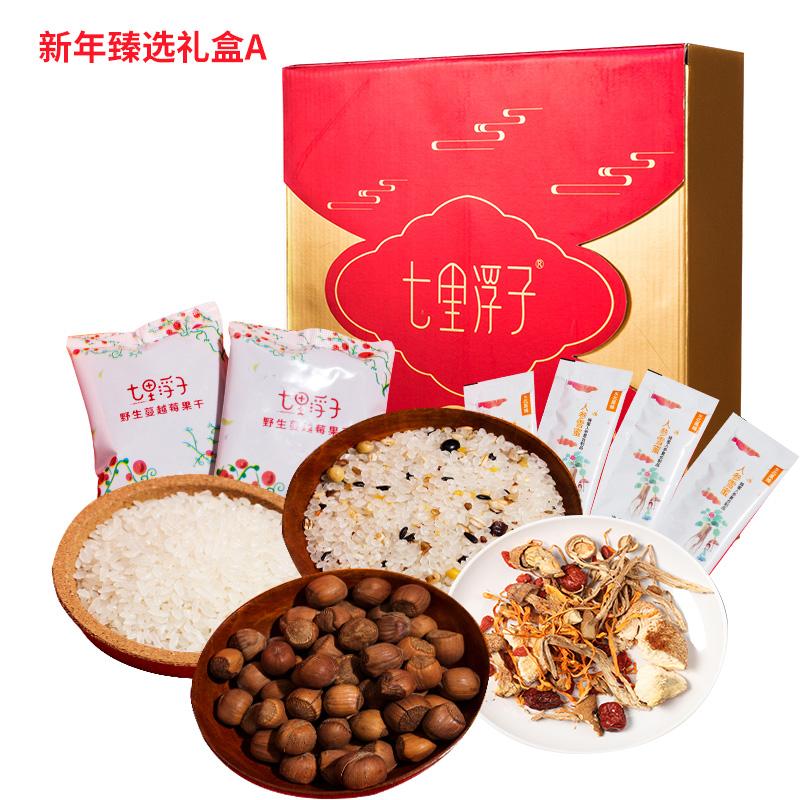 七里浮子 木耳猴头菇杂粮饭蜂蜜礼盒